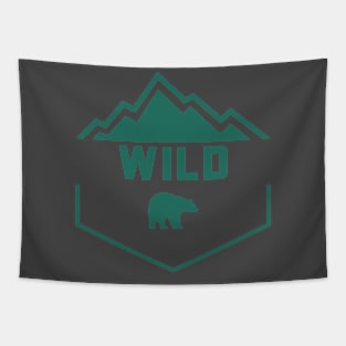 Wild Bear Tapestry