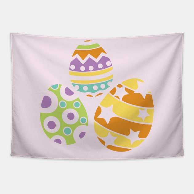 Three eggs Tapestry by COLeRIC