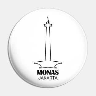 Monas - Jakarta 05 Pin