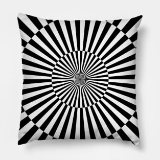 Hypno Op Art Pillow