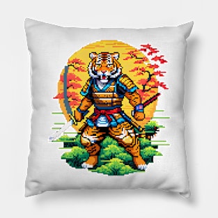 Samurai Tiger Pillow