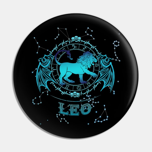 Leo Zodiac Horoscope Pin by beelz