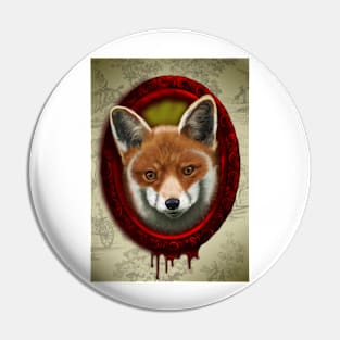 Bleeding Fox: Keep The Ban Pin