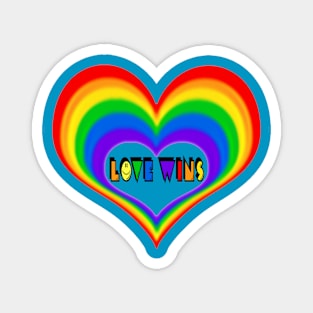 Love Wins Magnet