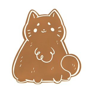 Gingerbread kitty cookie T-Shirt