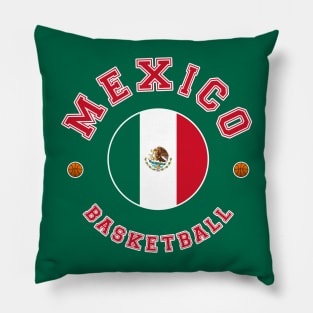 Mexico Basketball Pillow