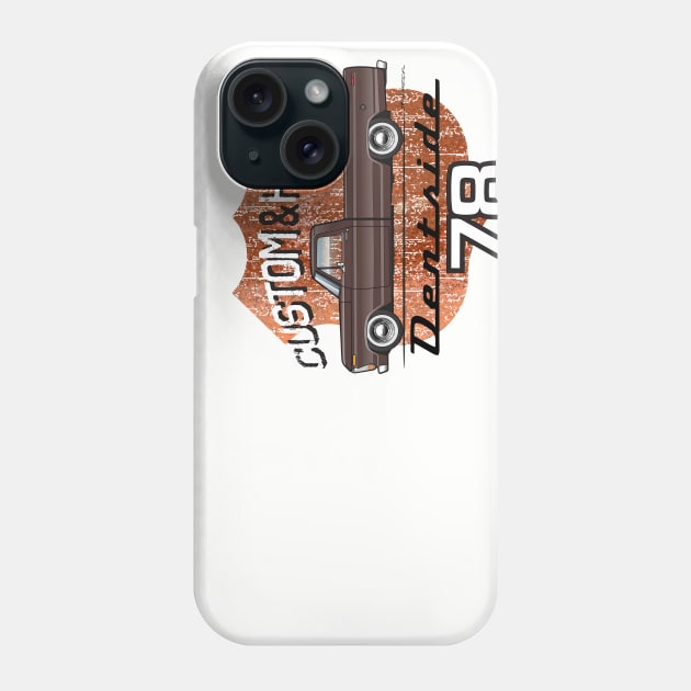 78-Dark Brown Phone Case by JRCustoms44