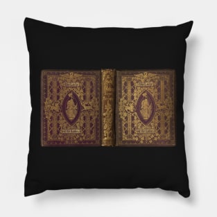 Lady Of the Lake Vintage Book Cover Pillow