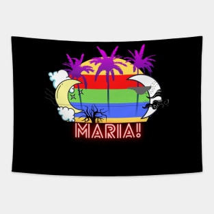 First name shirt! (Maria)  It's a fun gift for birthday,Thanksgiving, Christmas, valentines day, father's day, mother's day, etc. Tapestry