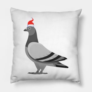 Christmas Pigeon Pillow