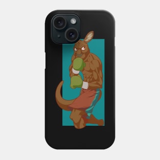 With boxing gloves - cartoon kangaroo boxer Phone Case