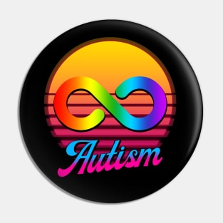 Retro Autism Pin