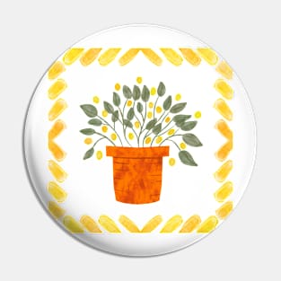 Sunshine yellow berries Pin