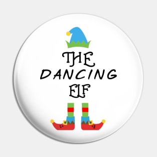 The Dancing Elf Matching Family Group Christmas Party Pin