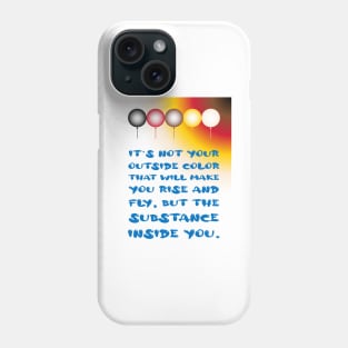 Inner Substance of an External Color Phone Case