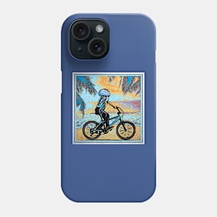 Little Jelly and his new bike! Phone Case