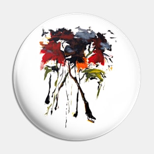 Abstract flowers Pin