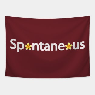 Spontaneous typographic logo design Tapestry