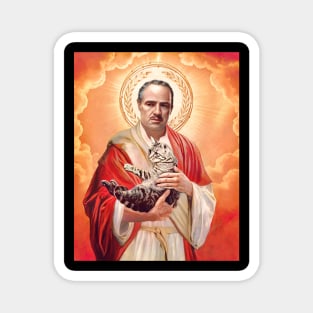 Saint Godfather Magnet