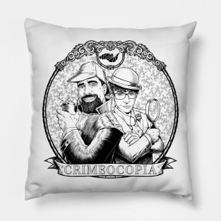 GQ Holmes & Watson Pillow