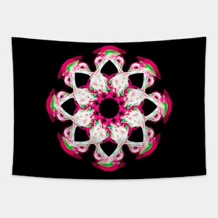 Red mandala Tapestry