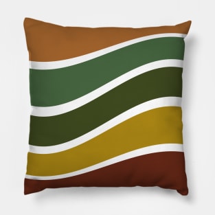 Color Study Using Tweaked Stripes Pillow