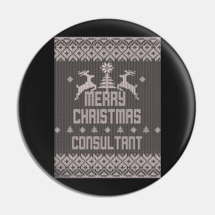 Merry Christmas CONSULTANT Pin