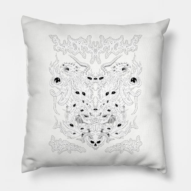 Mutant Chaos Angel Pillow by Gene Mutation