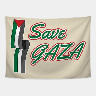 Save Gaza Tapestry