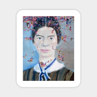 EMILY DICKINSON oil portrait Magnet