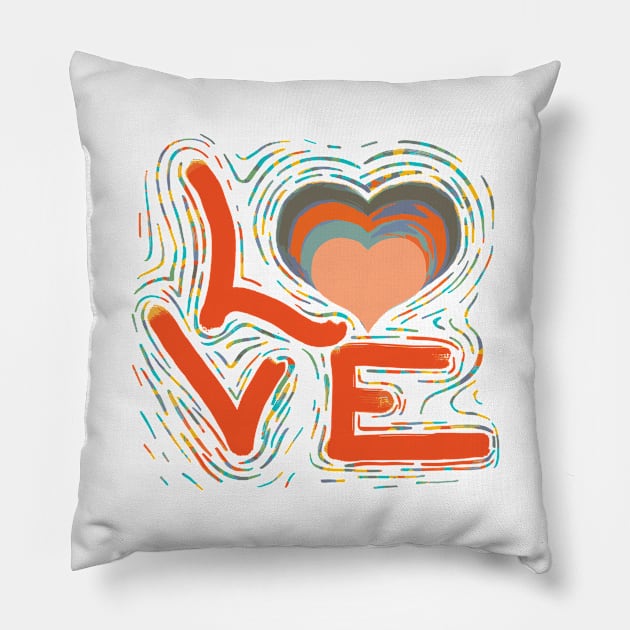 Lgbt Unisex Flag Lgbtq+ Lesbian Month Pillow by Luca loves Lili