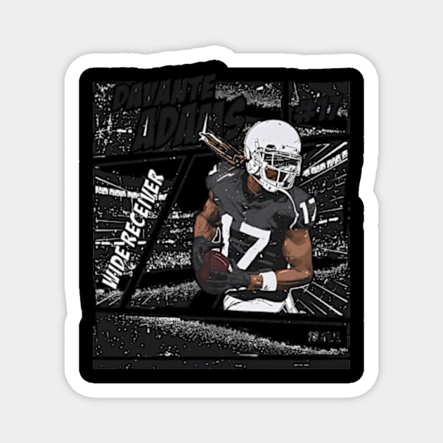 Davante Adams Las Vegas Comic Magnet by Ro Go Dan