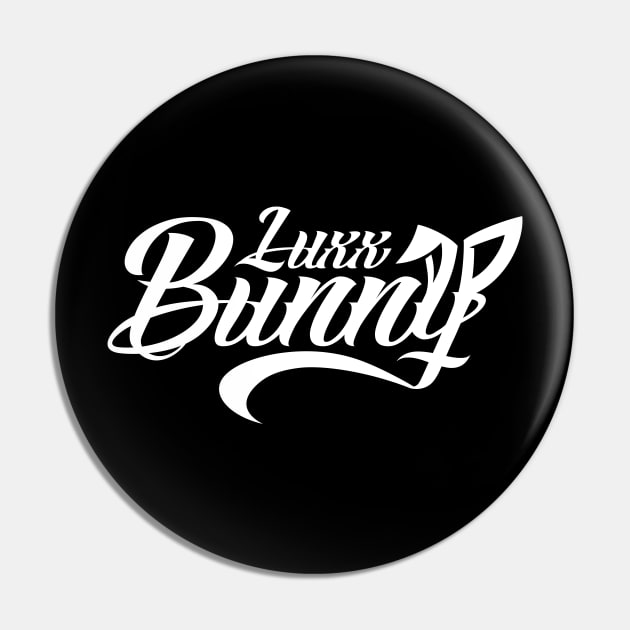 LuxxBunny White Pin by LuxxBunny