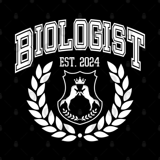 College Biology Graduation Gift | Biologist 2024 by WaBastian