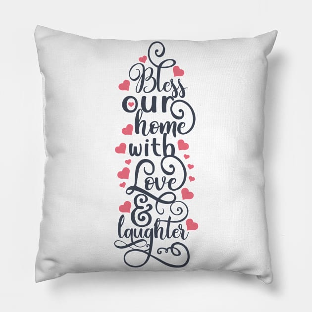 bless our home Pillow by holidaystore