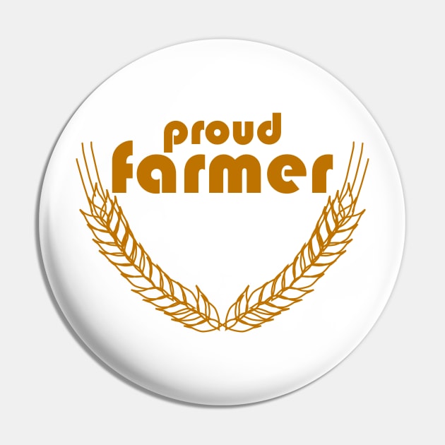 PROUD FARMER Pin by Tees4Chill