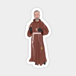 Padre Pio Magnet