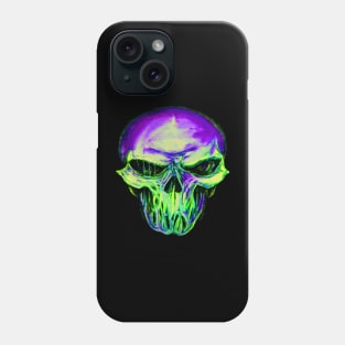 Deadly Silence purple green Phone Case