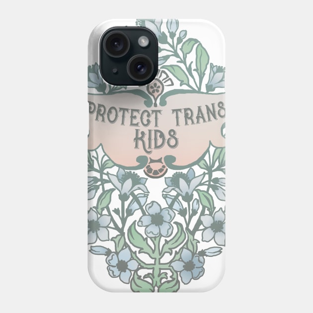 Protect Trans Kids Phone Case by FabulouslyFeminist