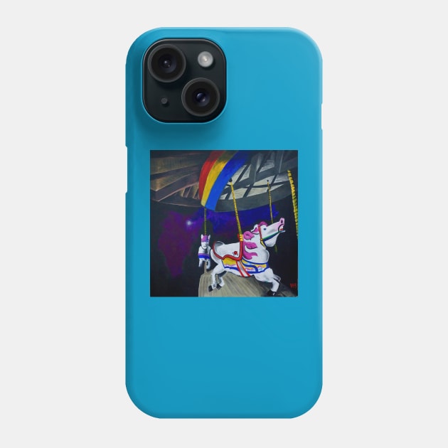 Carousel Phone Case by SPINADELIC