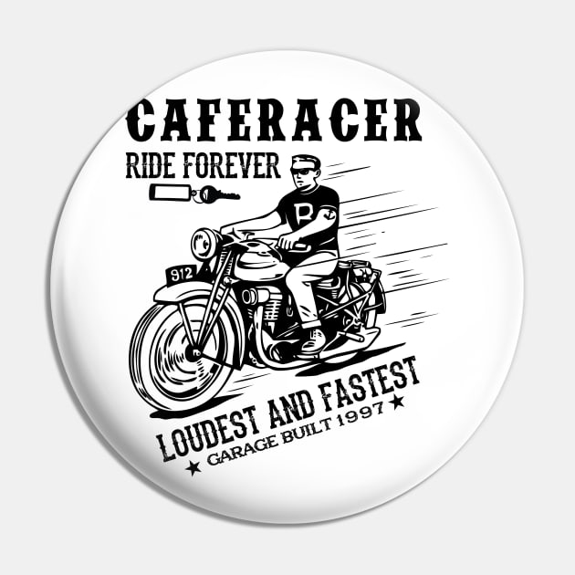 Caferacer ride forever Loudest and fastest garage built 1997 Pin by mohamadbaradai