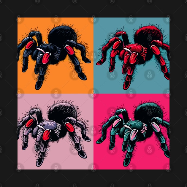 Pop Brachypelma Emilia - Cool Spider by PawPopArt