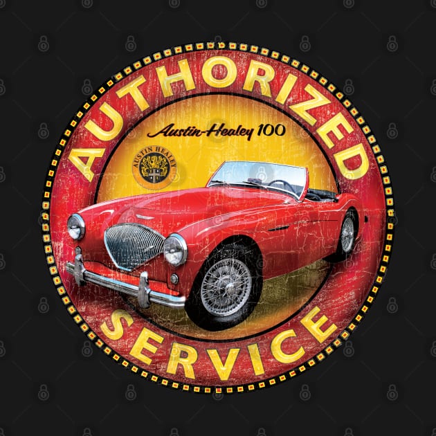 Authorized Service - Austin Healey 1 by Midcenturydave