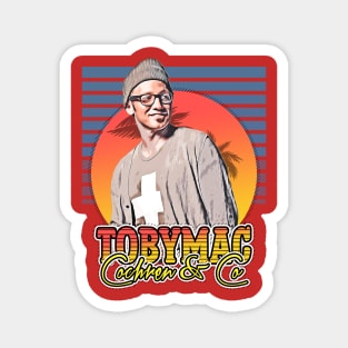 tobymac retro style flyer vintage cochren and co Magnet