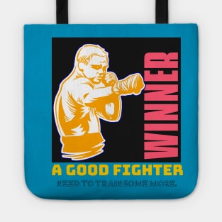 Winner Martial Arts A Good Fighter Train Hard T-shirts Apparel Mug Gift Notebook Tote