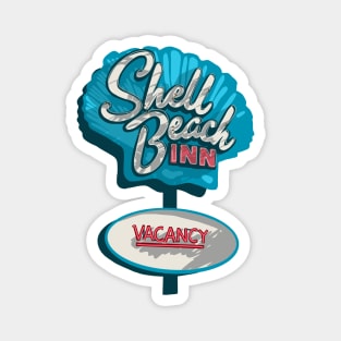 Shell Beach Inn Sign Magnet