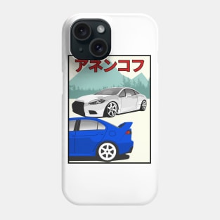 EVO X VS Eclipse 4 Phone Case