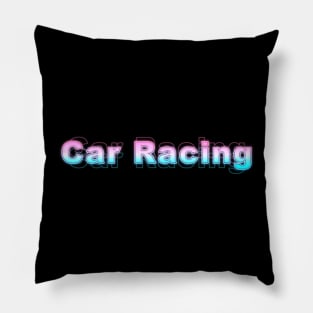 Car Racing Pillow