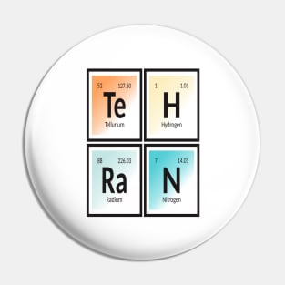 Tehran of Elements Pin