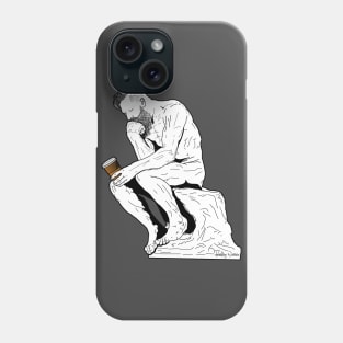 The Thinker Phone Case